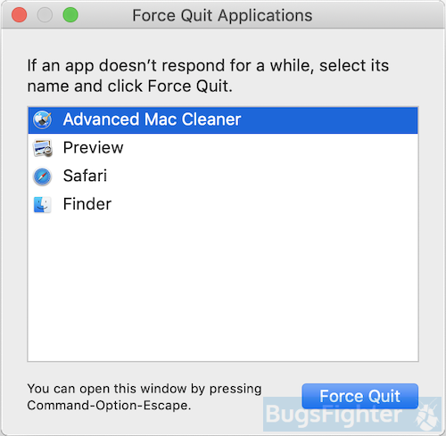 advanced mac cleaner remove